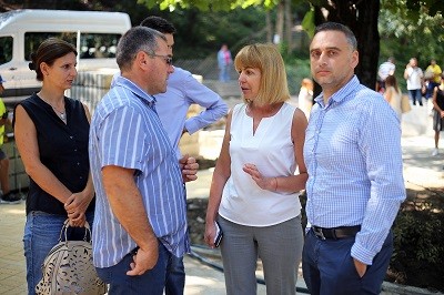 „ЧИСТОТА-ИСКЪР“ ЕООД  възстановявава и изгражда градината при колелото на трамвай № 5 в квартал „Княжево“